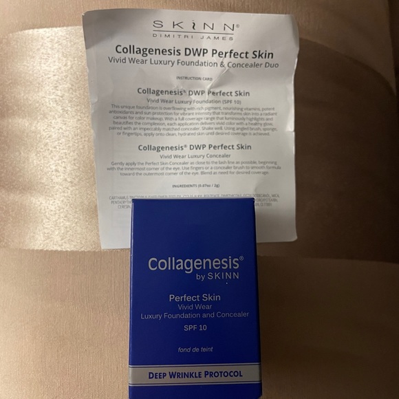 SKINN Makeup Skinn Collagenesis Perfect Skin Foundation Poshmark